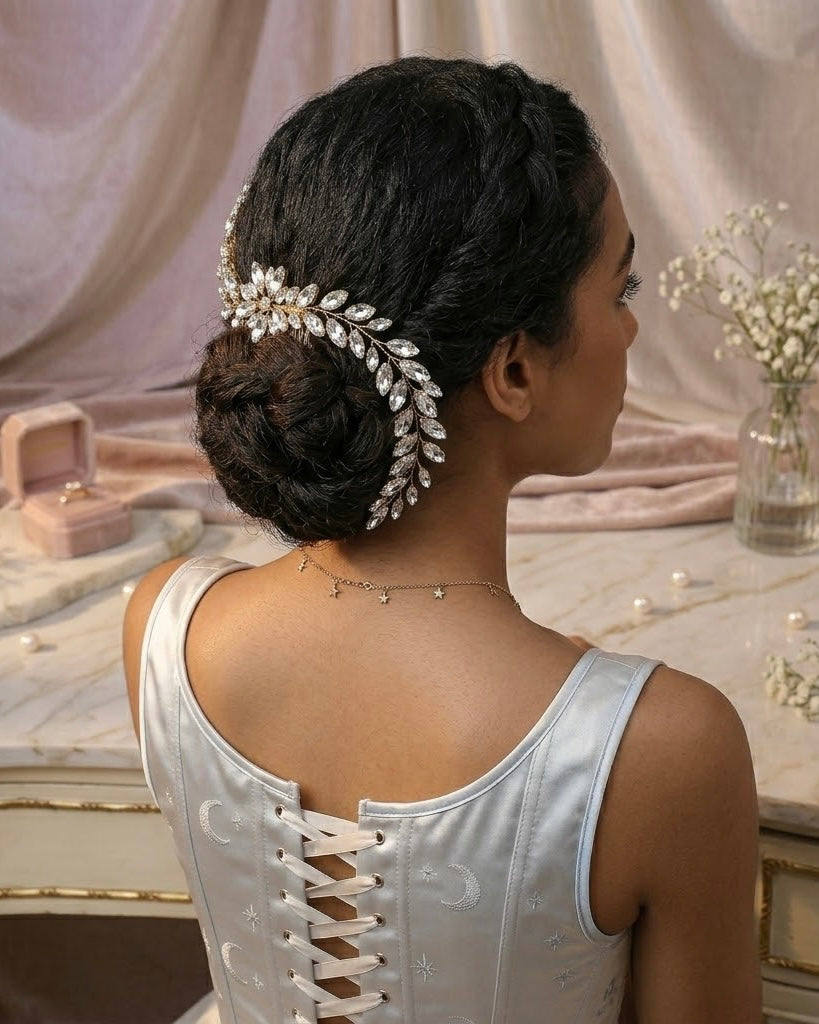 Crystal Vine Hair Comb