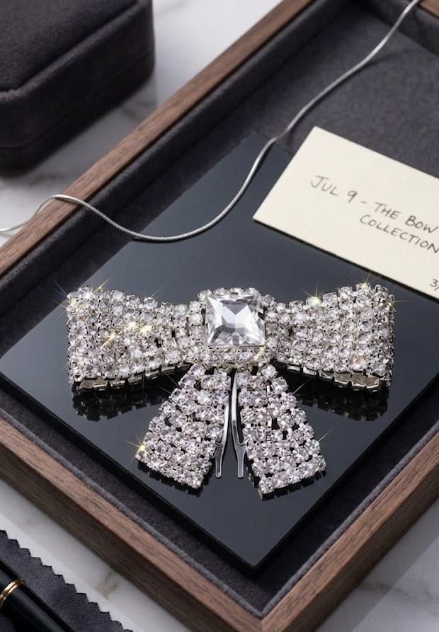 Crystal Hair-Bow