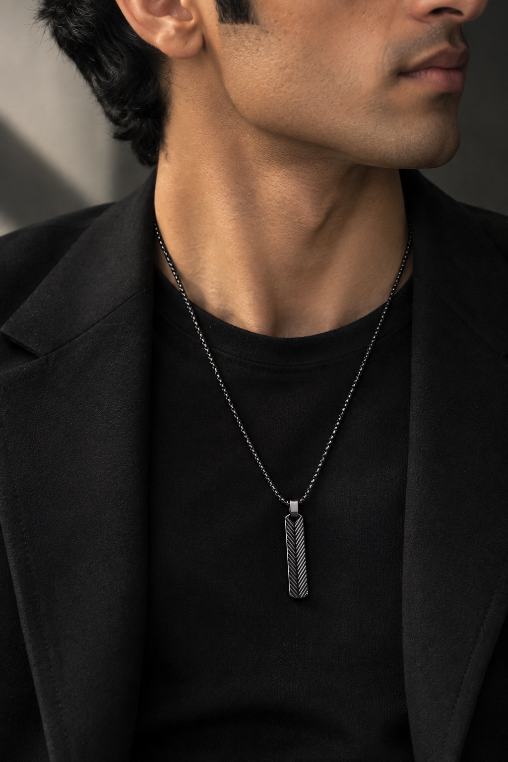 Chevron Bar Pendant