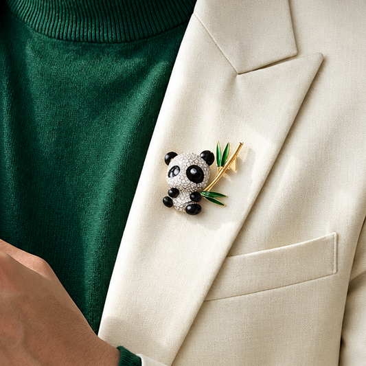 JEWELLED PANDA & BAMBOO