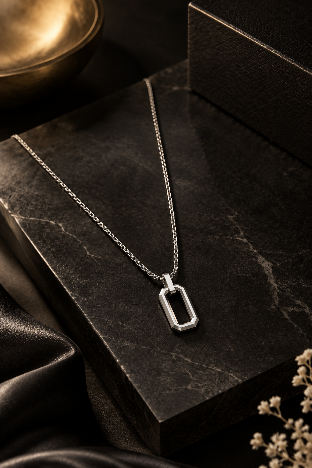 Geometric Link Pendant