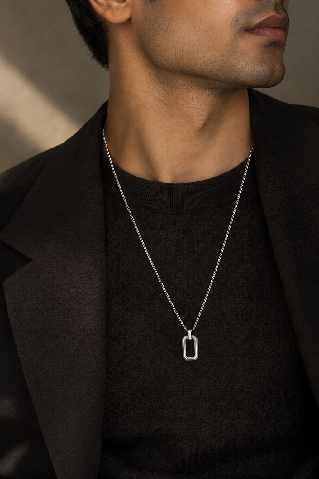 Geometric Link Pendant