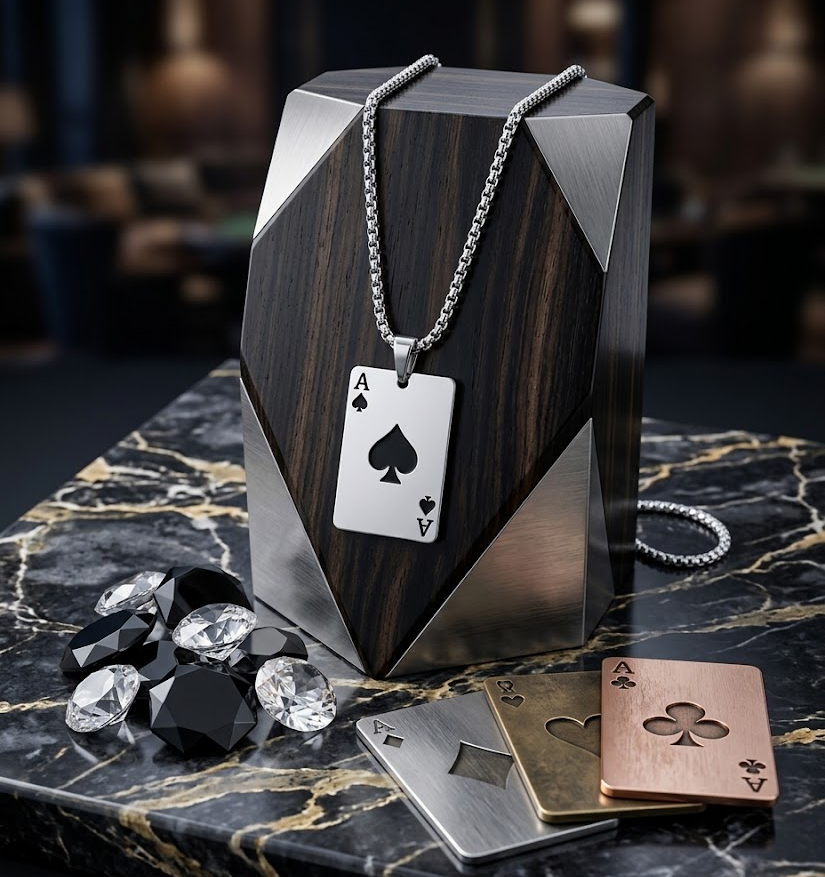 Ace Of Spade Pendant
