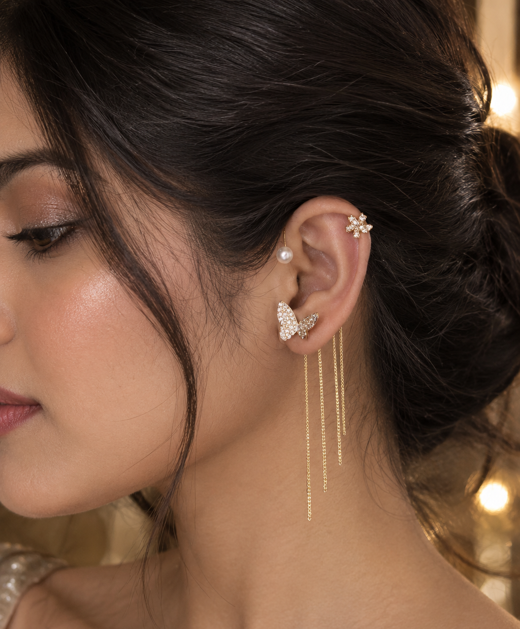 Butterfly Ear-Wrap