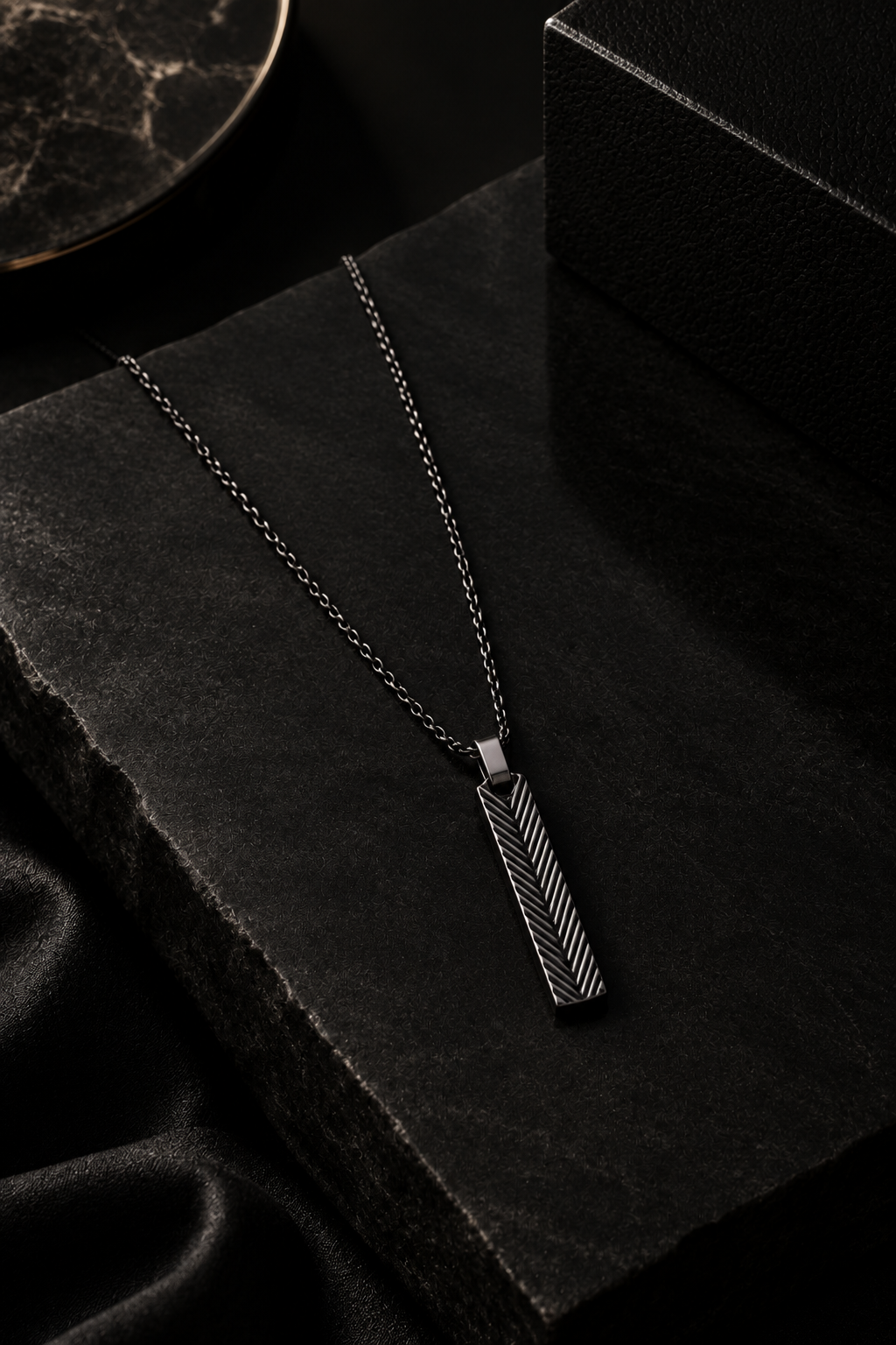 Chevron Bar Pendant