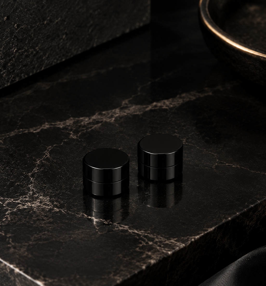 Matt Black Magnetic Studs