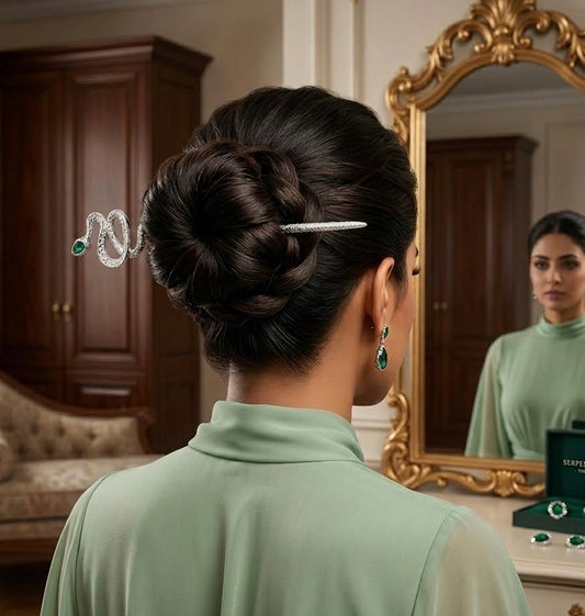 Serpent Hair-Pin