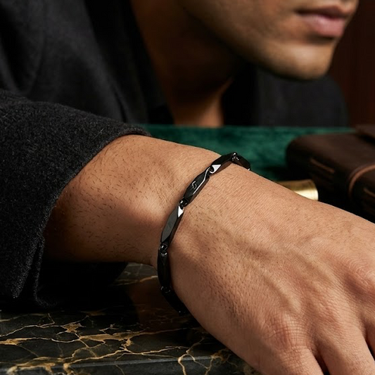 Faceted Bar Bracelet