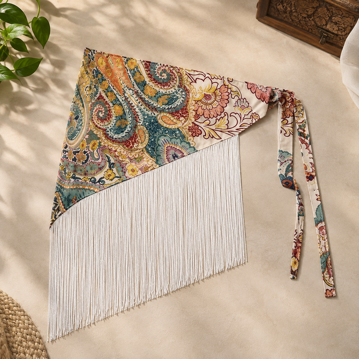 THE ARIA FRINGE SASH