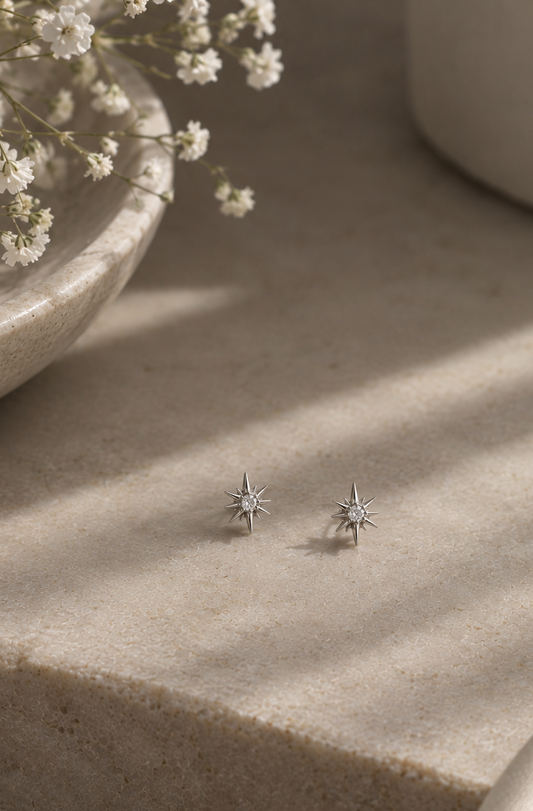 Starburst Stud Earrings
