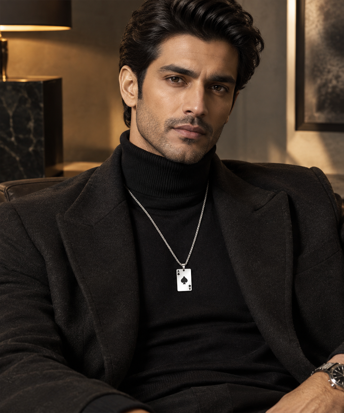 Ace Of Spade Pendant