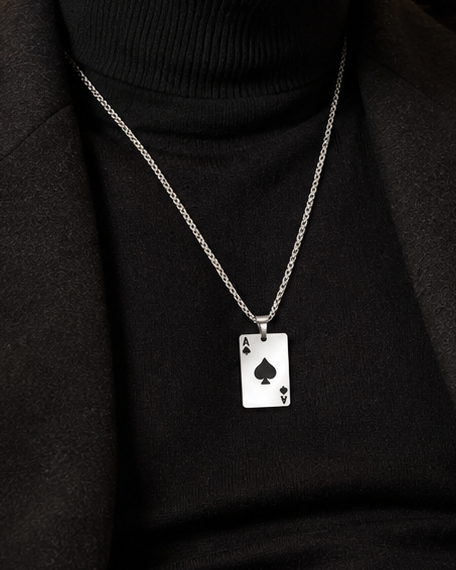 Ace Of Spade Pendant