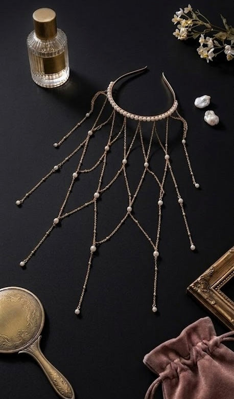 Pear Drape Head-piece