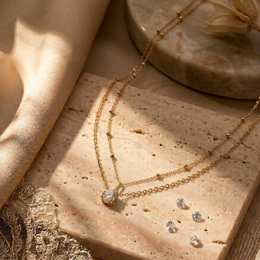 Aura Layered Necklace