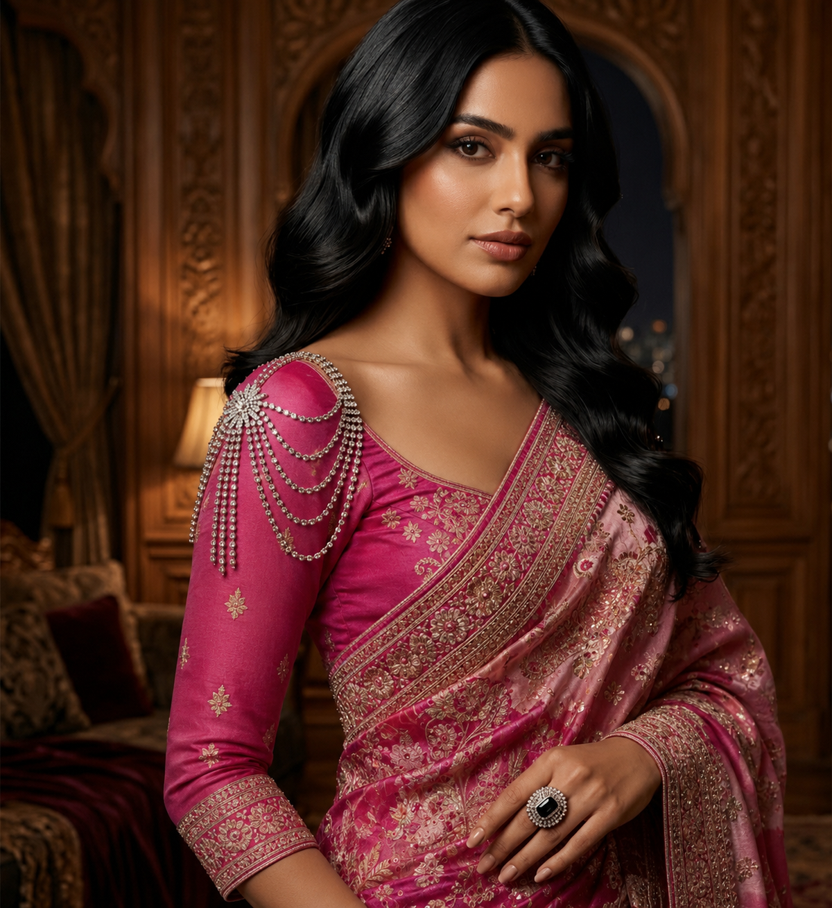 Starfall Shoulder Drape