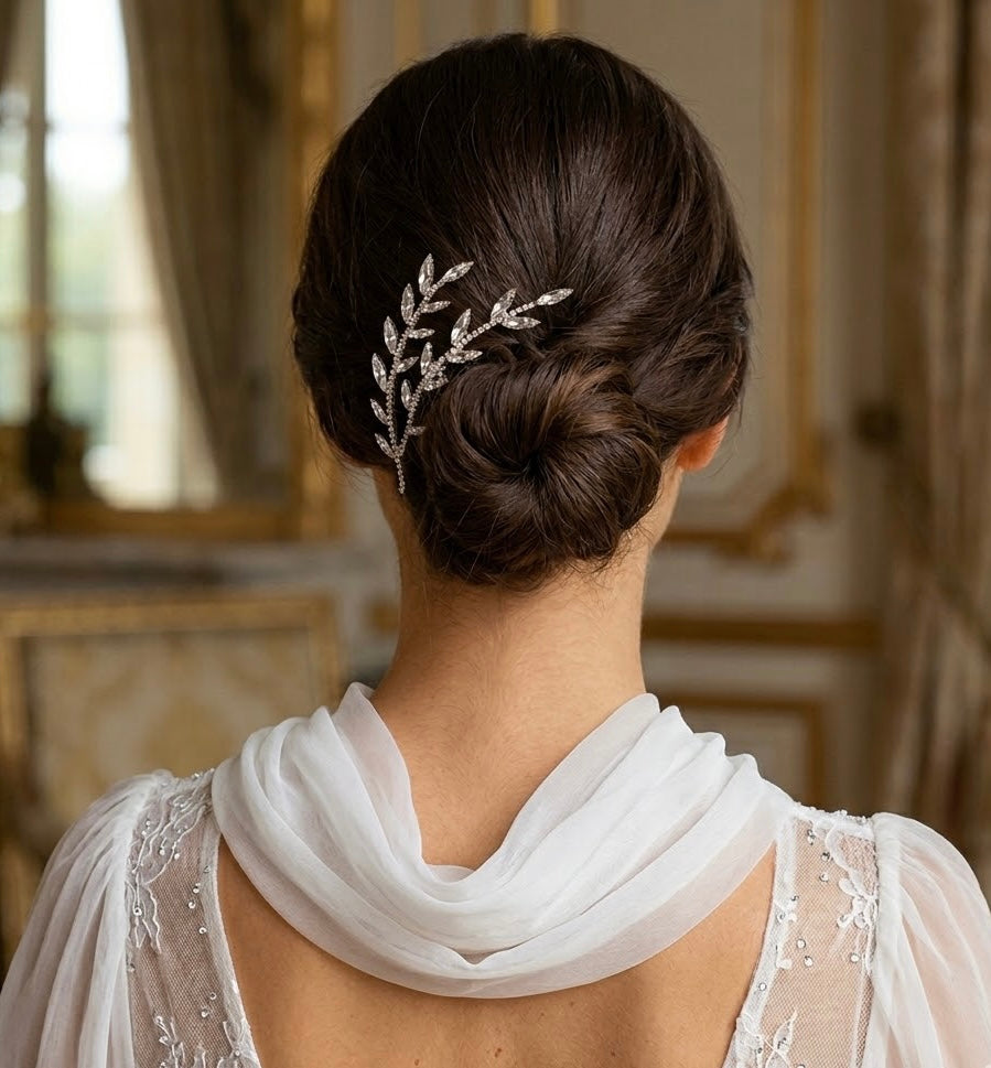 Crystal Laurel comb
