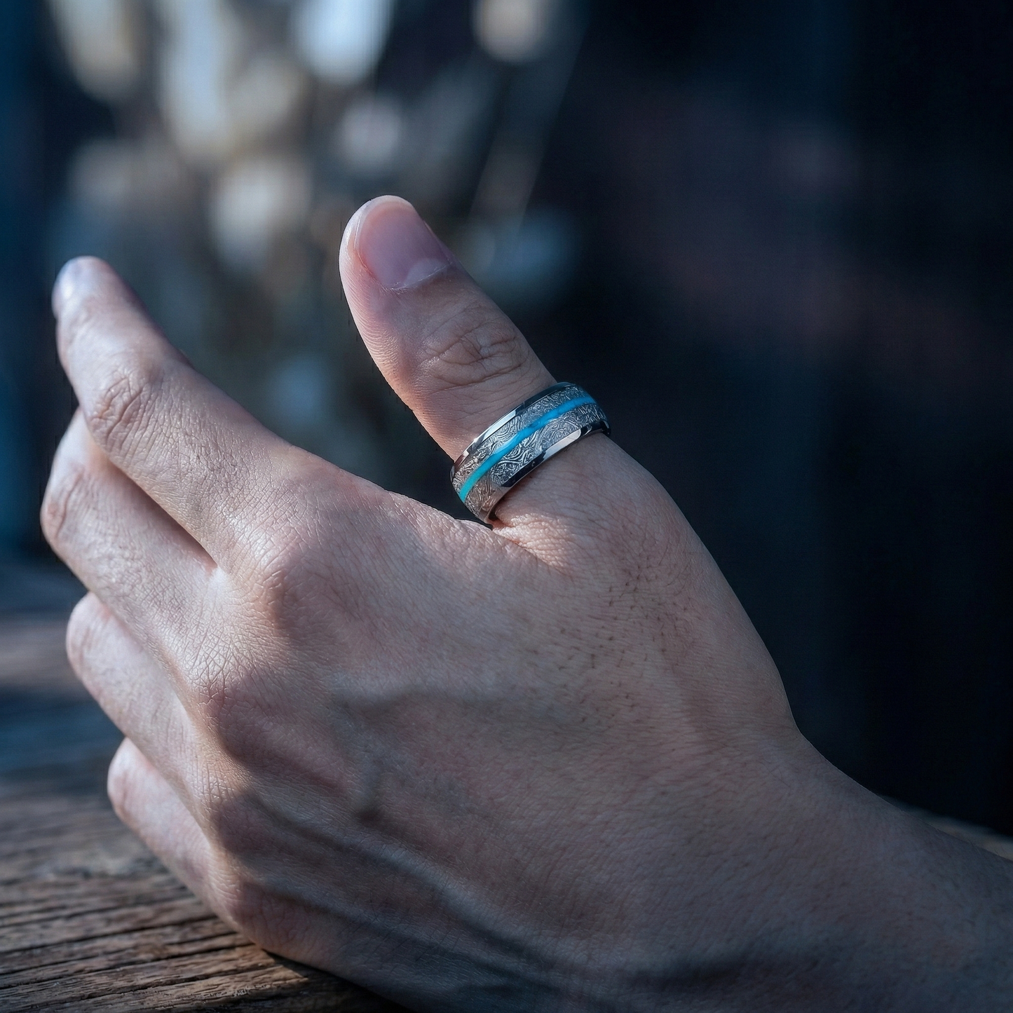 BLUE TITAN- RING
