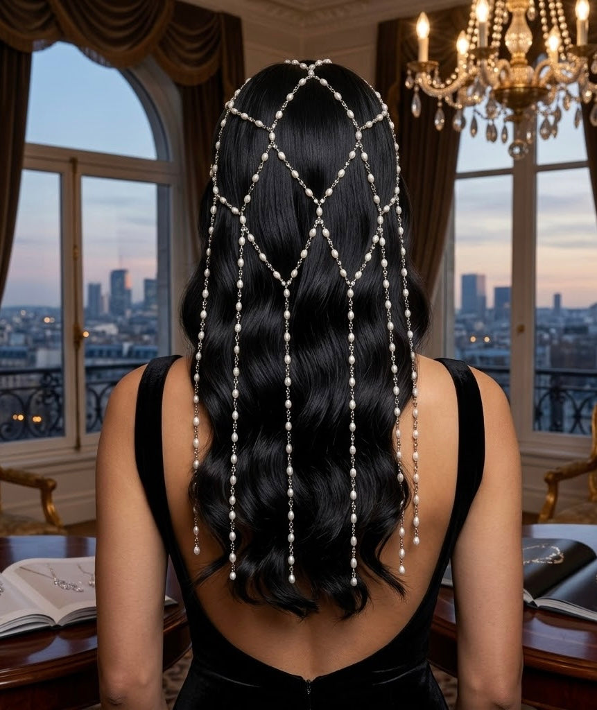 SERAPHINE PEARL VEIL