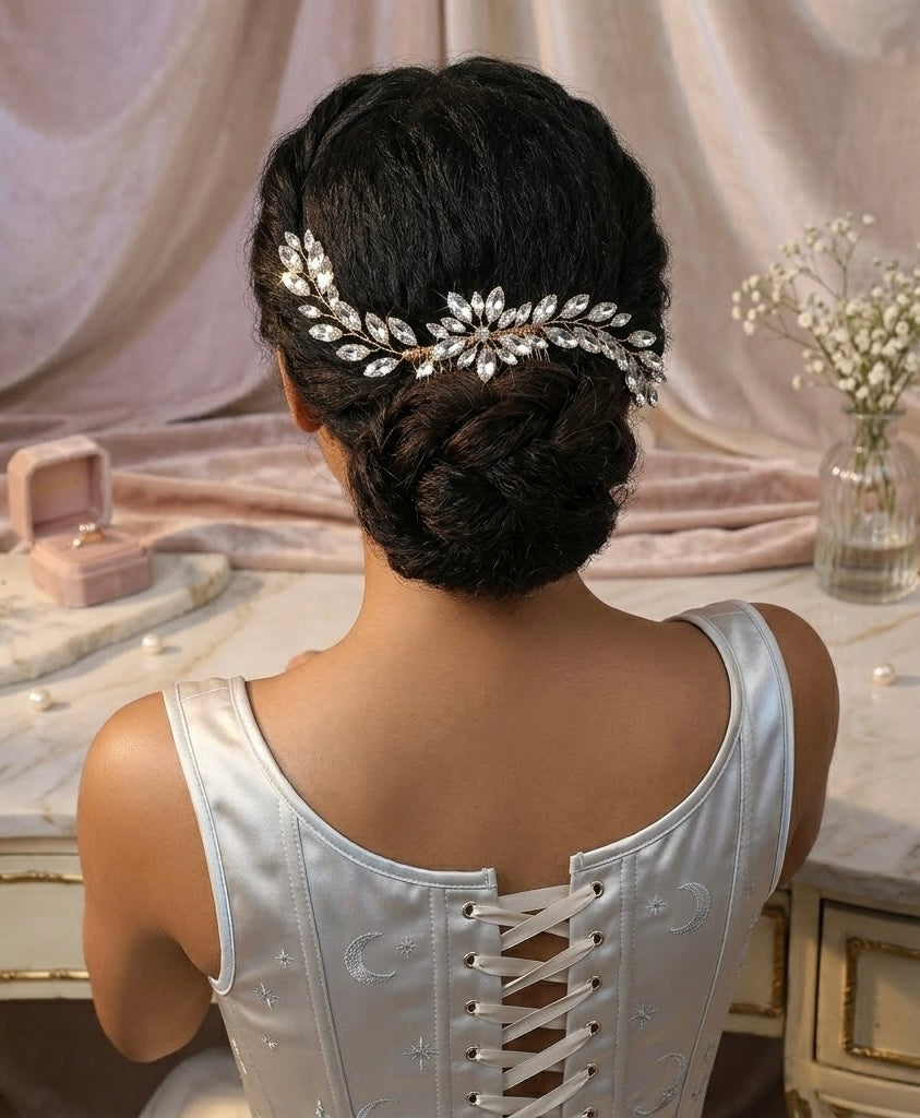 Crystal Vine Hair Comb