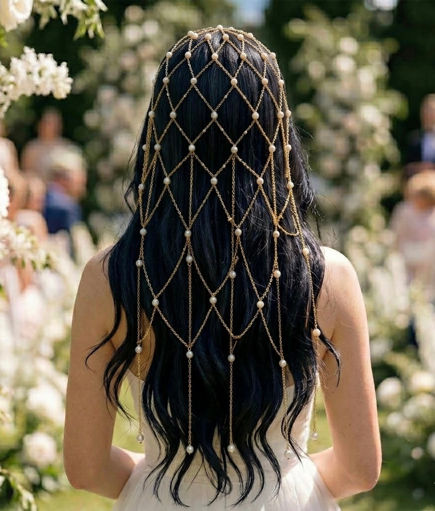Pear Drape Head-piece