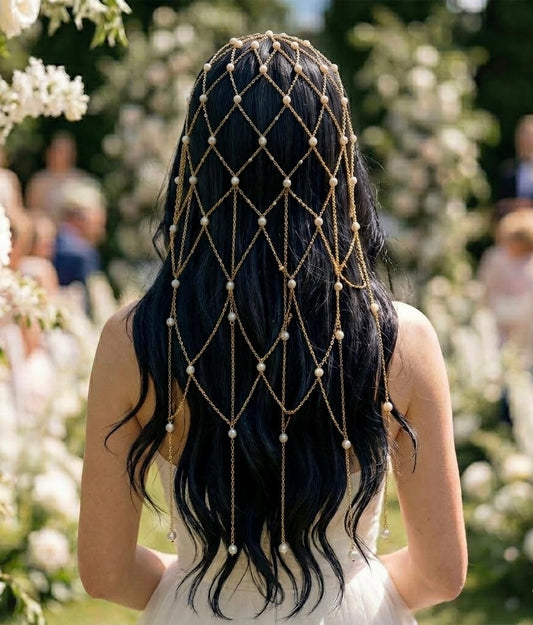 Pear Drape Head-piece