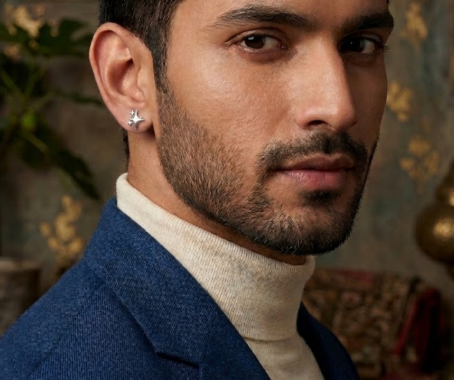 Asymmetrical Celestial Stud